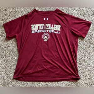Boston College basketball shirt men’s XL under armour BC eagles